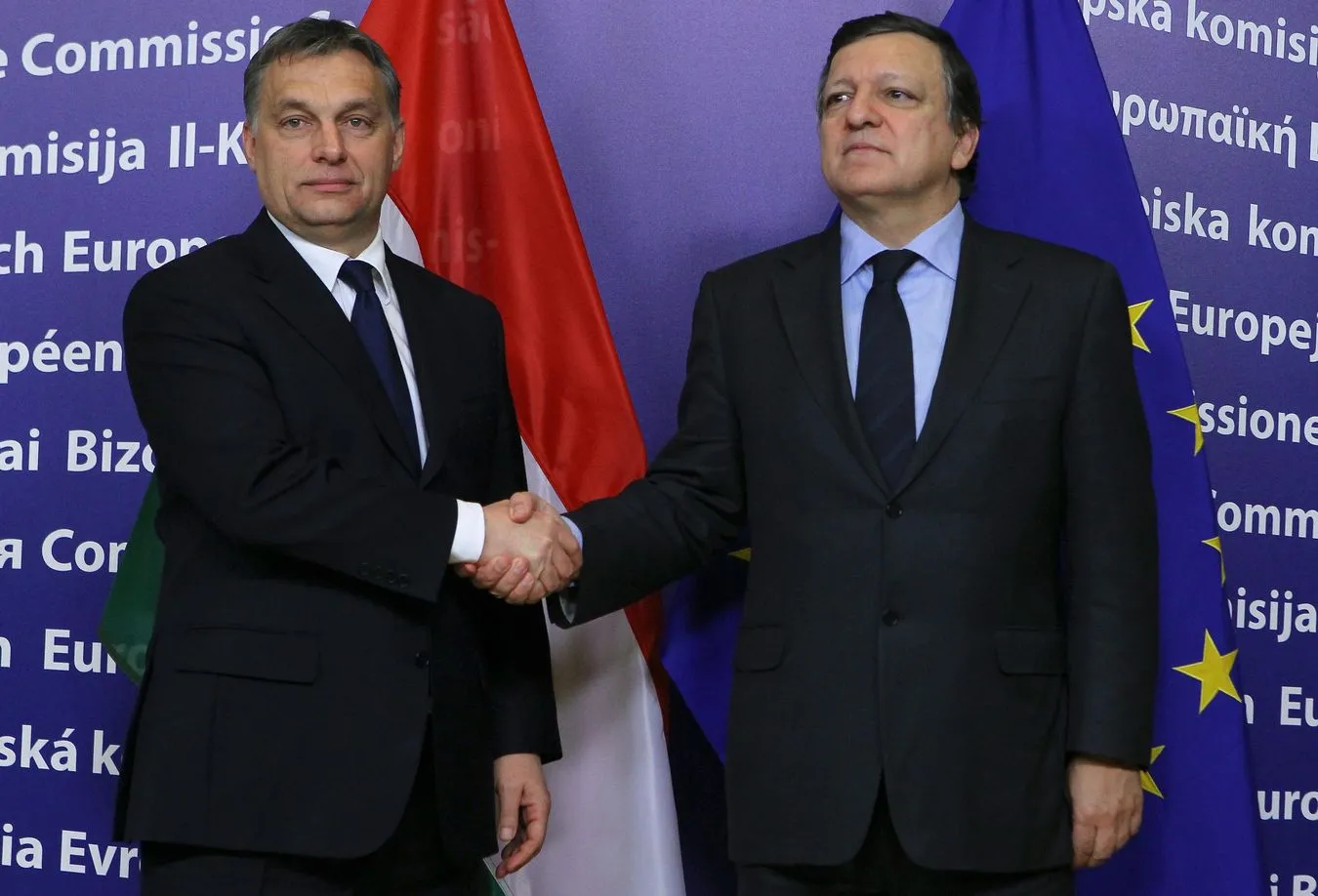 Viktor Orban i Jose Manuel Barroso