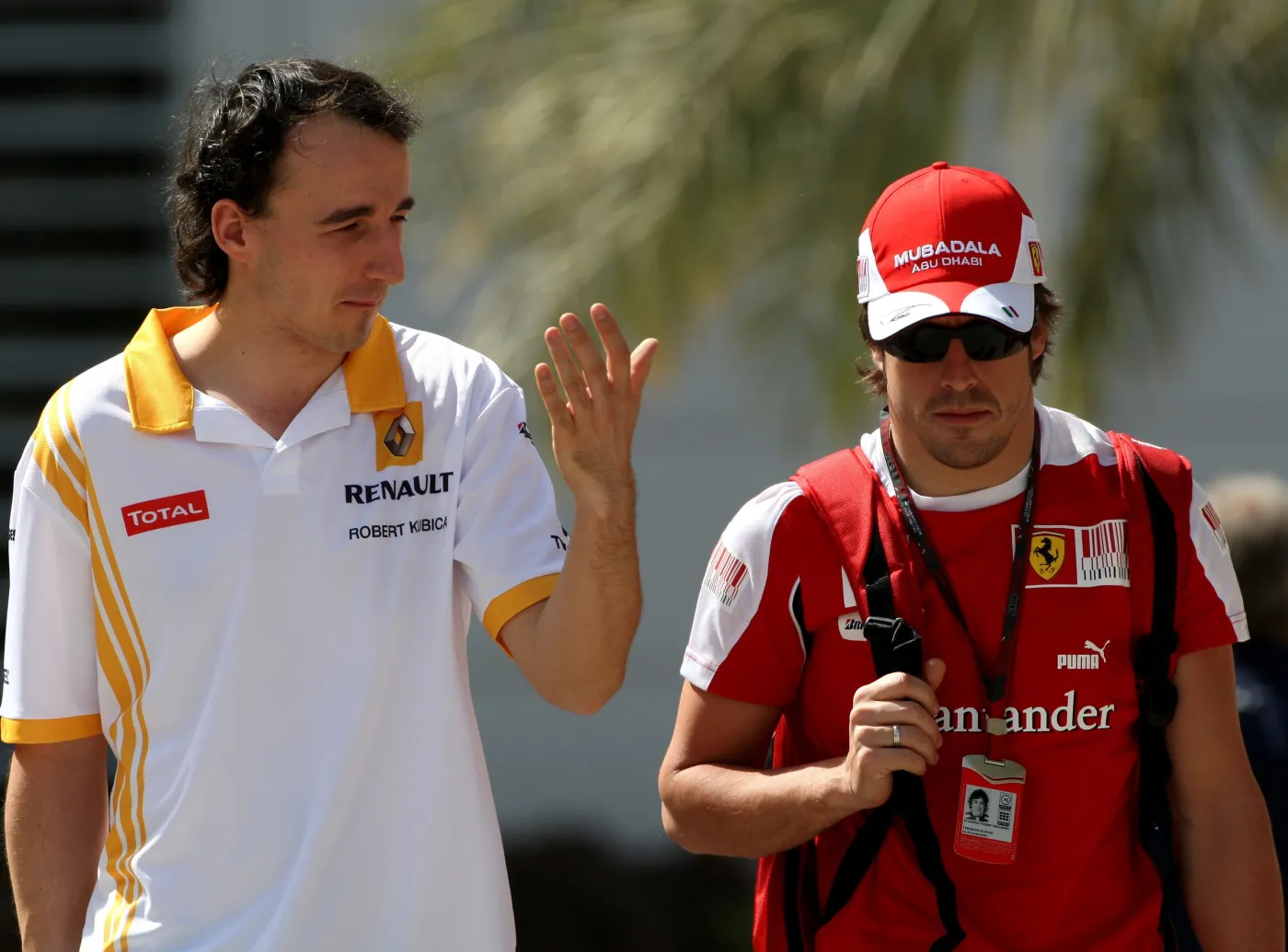 Robert Kubica i Fernando Alonso