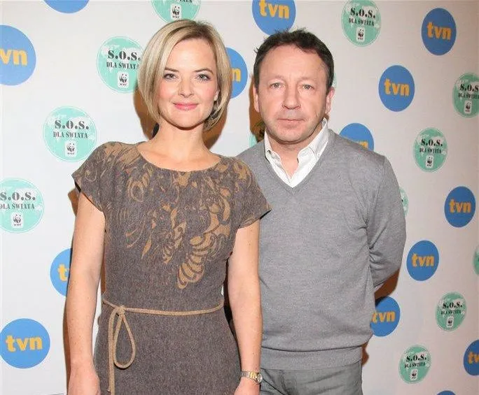 Monika Richardson i Zbigniew Zamachowski