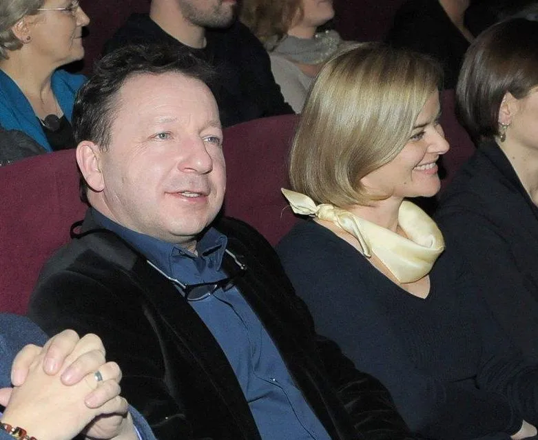 Monika Richardson i Zbigniew Zamachowski