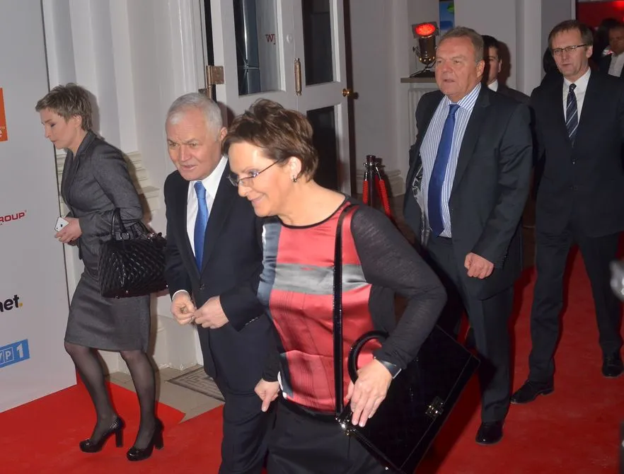 Jan Krzysztof Bielecki i Ewa Kopacz