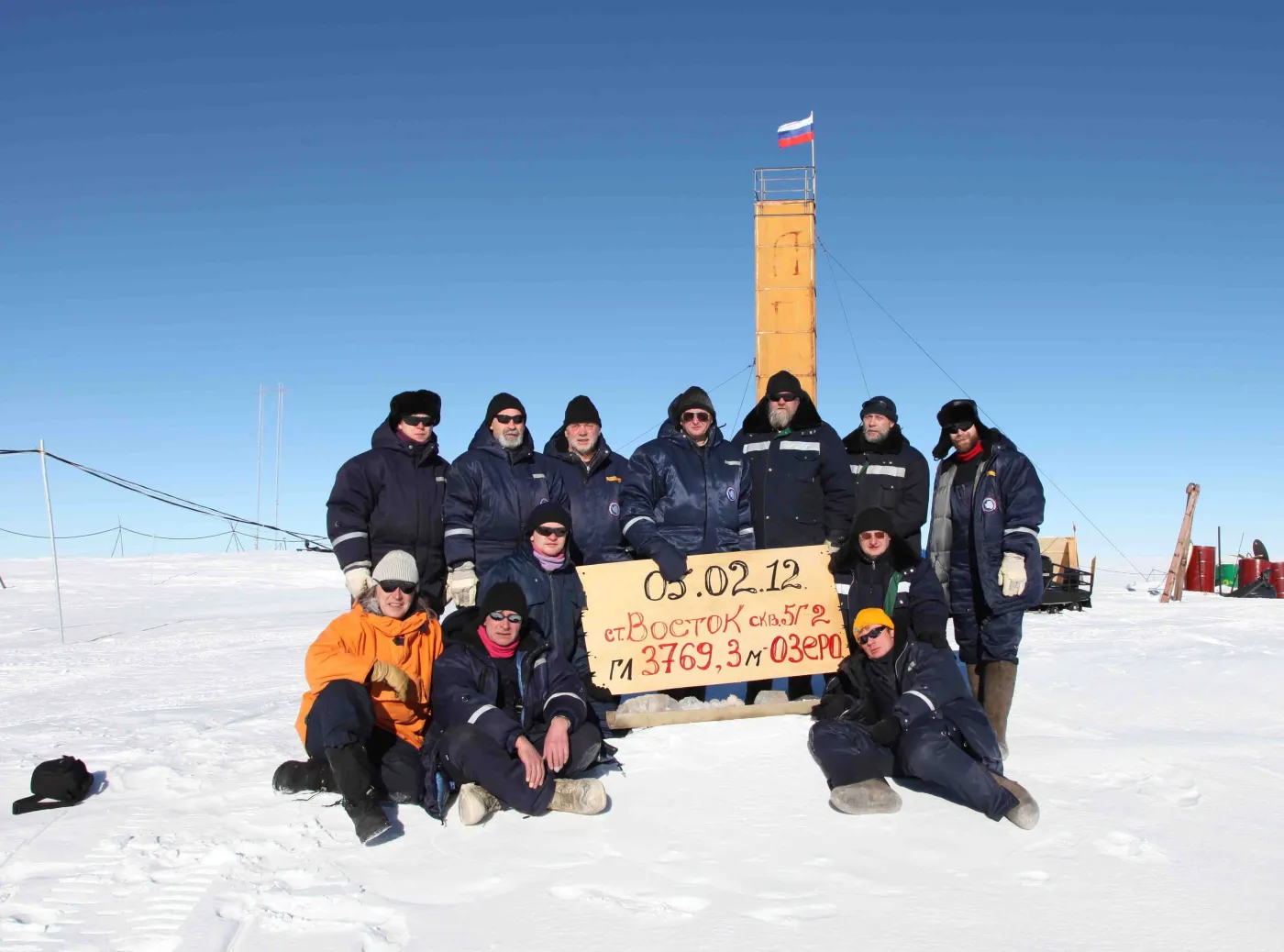 Rosyjscy naukowcy na Antarktydzie