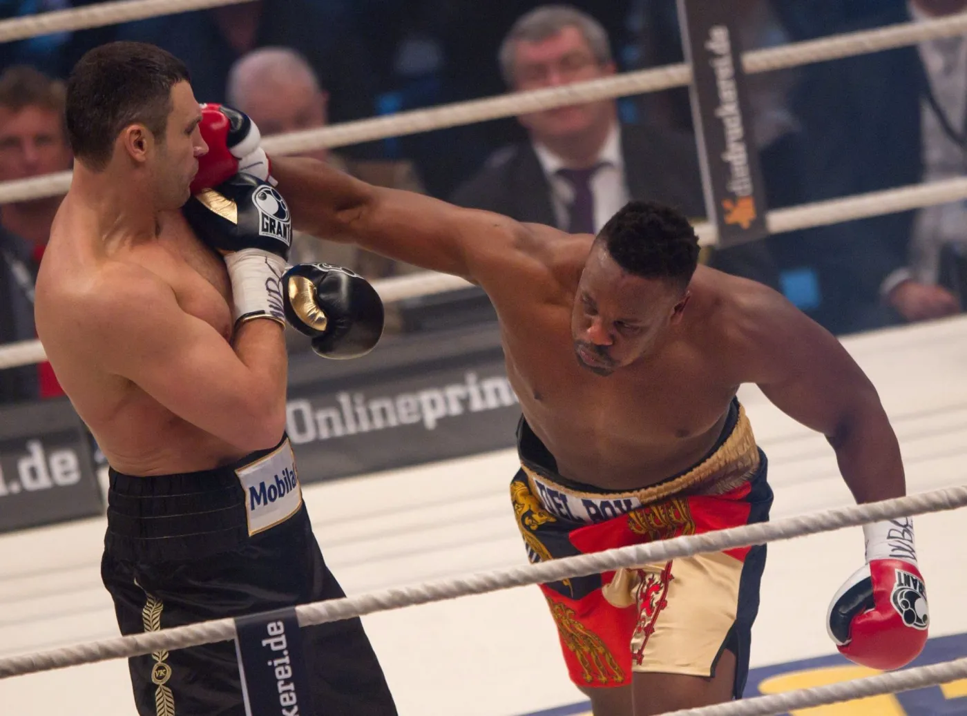 Chisora pięć lat temu był... kierowcą. Teraz walczył z Kliczką