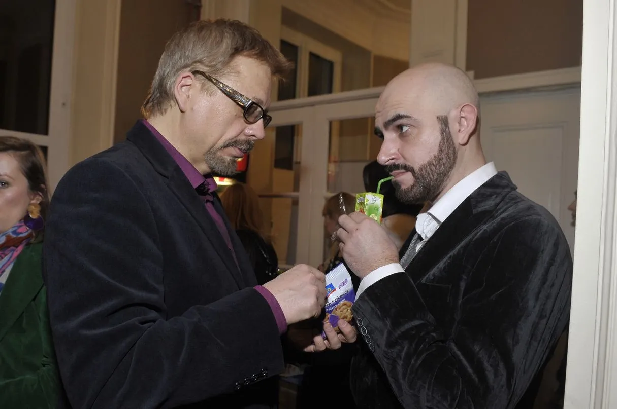 Tomasz Raczek i Marcin Szczygielski