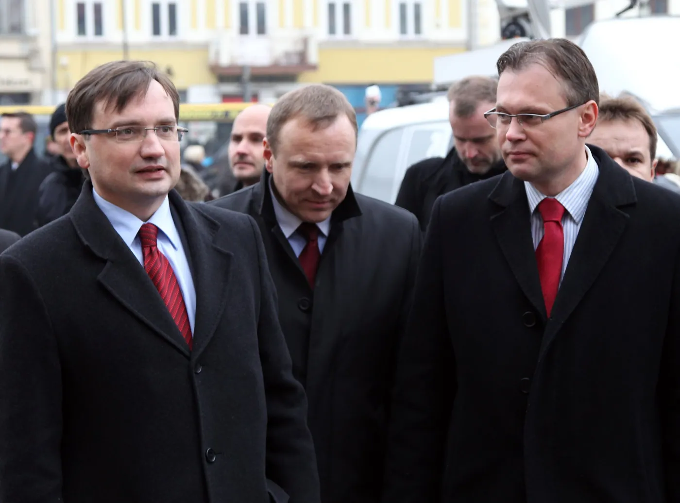 Zbigniew Ziobro, Jacek Kurski i Arkadiusz Mularczyk w Nowym Sączu