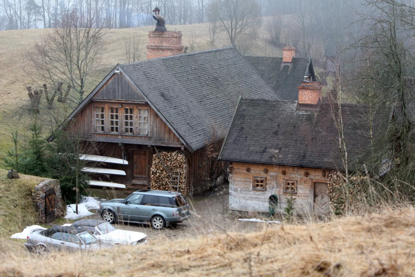 Wiejska posiadłość Janusza Palikota