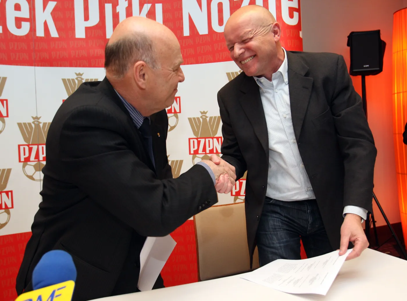 Grzegorz Lato i Andrzej Placzyński