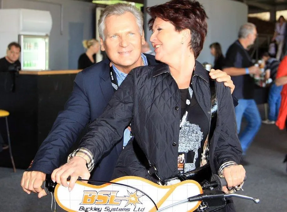 Aleksander i Jolanta Kwaśniewscy