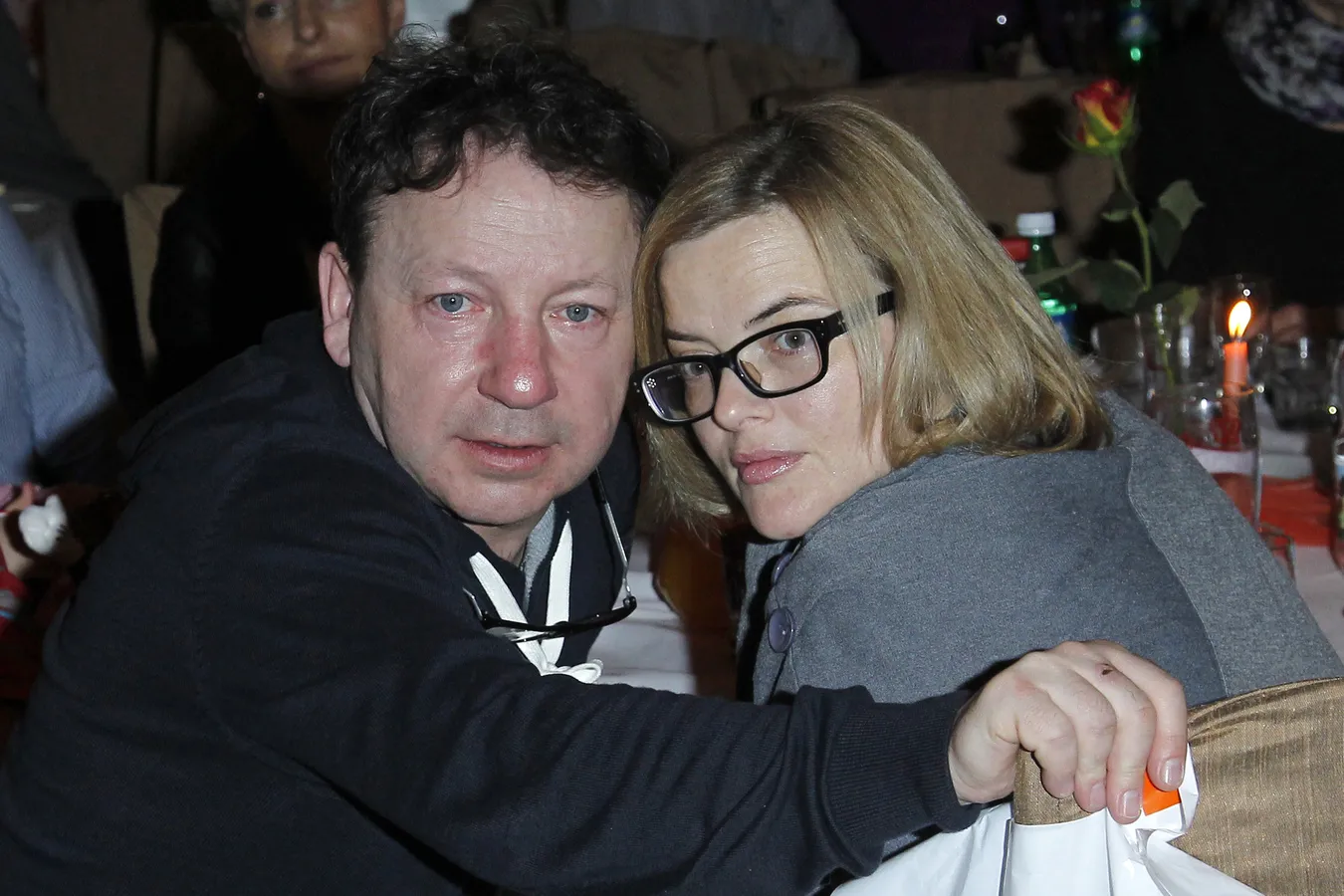 Monika Richardson i Zbigniew Zamachowski