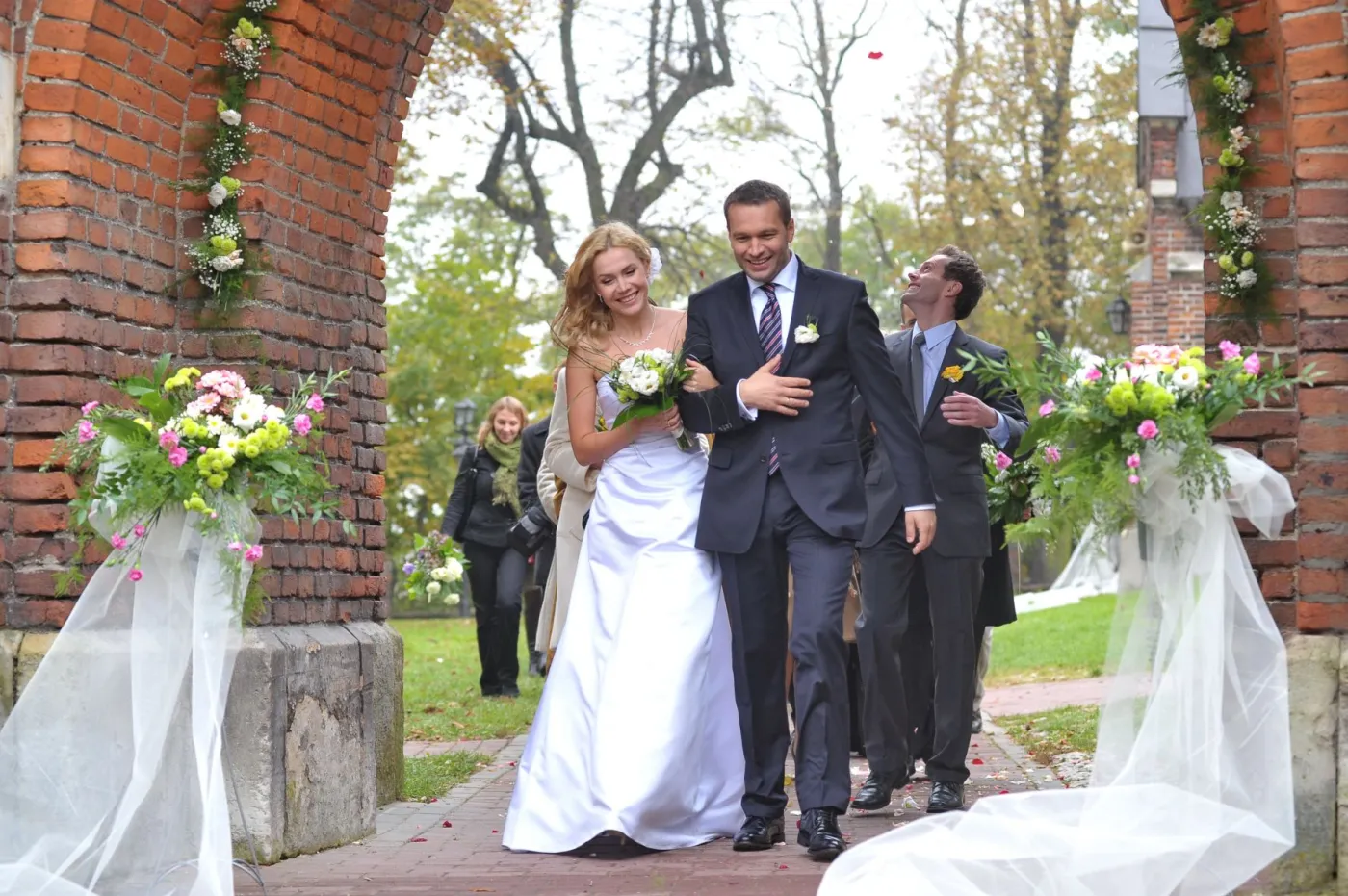 Olga Bołądź i Michał Żebrowski