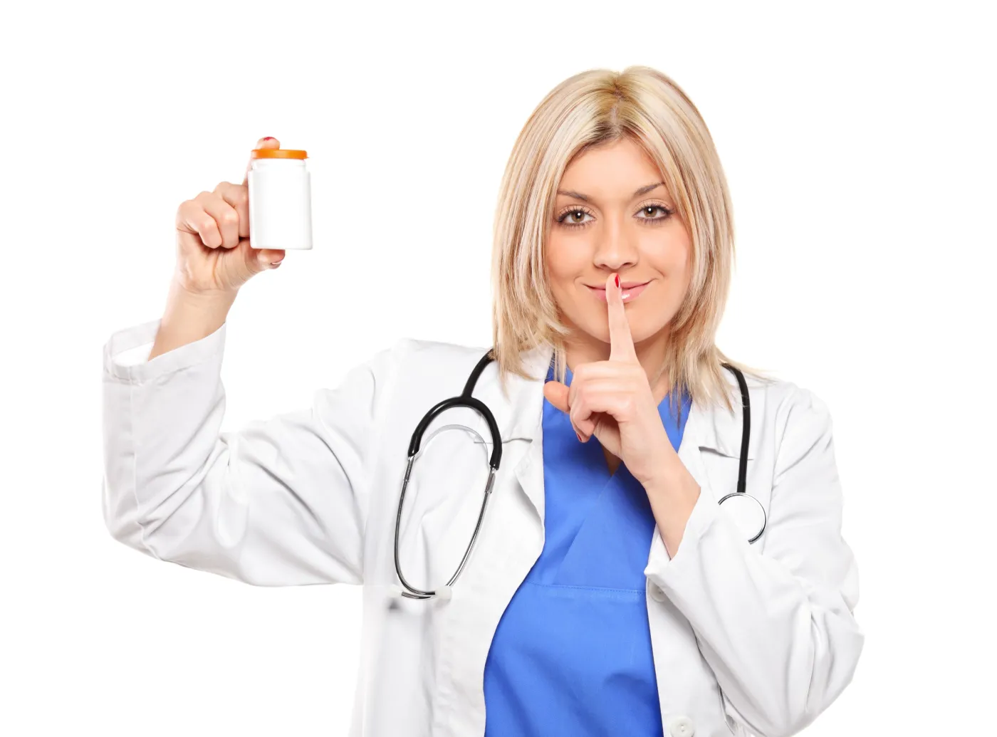 lekarz doktor milczy kłamie medyk internista lekarstwo lek