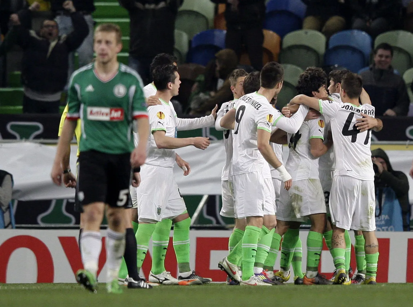 Tak Legia odpadła z Ligi Europy. Zobacz wideo