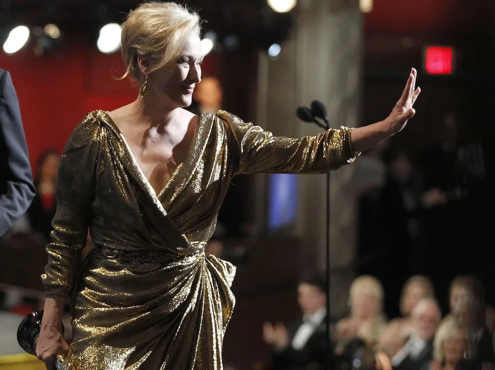 Meryl Streep ze swoim trzecim w karierze Oscarem