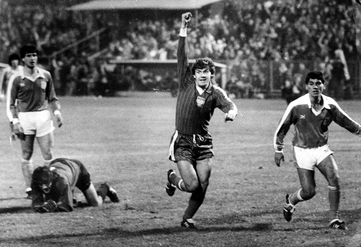 Włodzimierz Smolarek w meczu Polska-Grecja