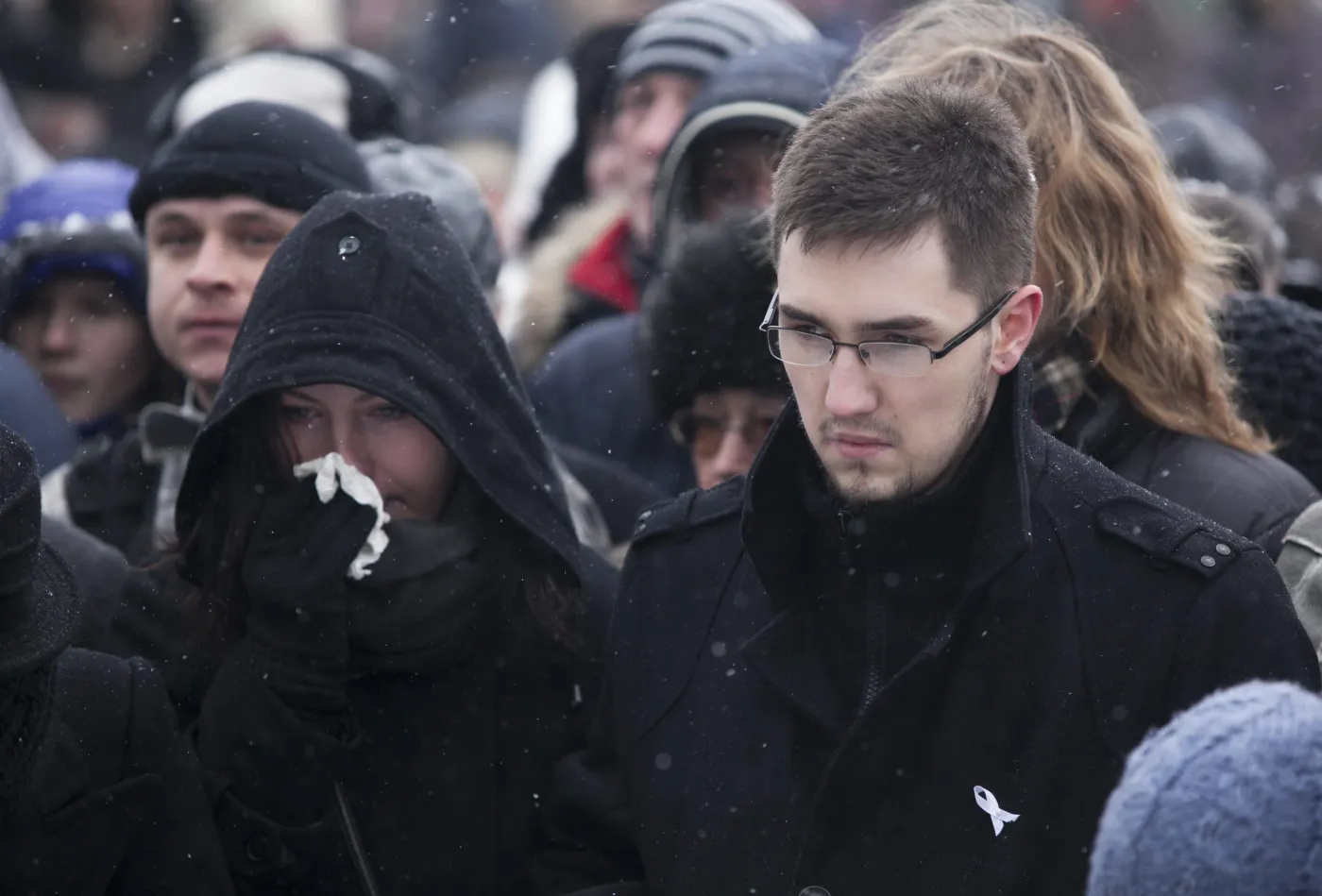 Bartłomiej Waśniewski w Sosnowcu na pogrzebie swojej córki Madzi