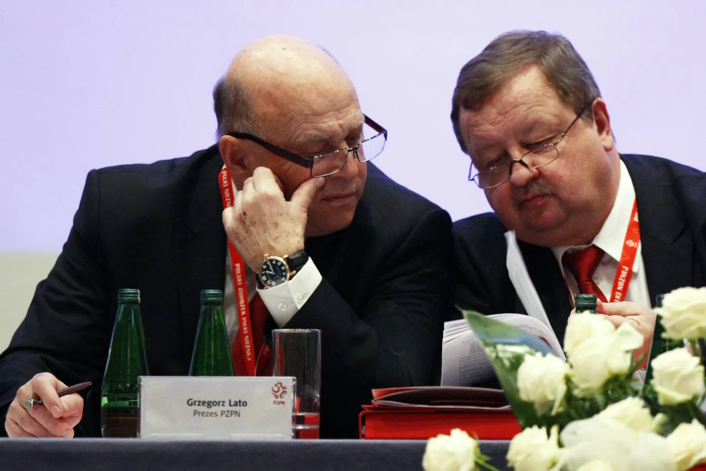 Grzegorz Lato i Zdzisław Kręcina