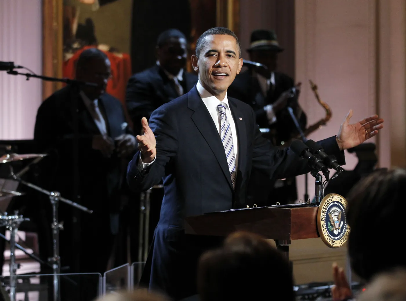 barack obama śpiewa bluesa sings blues