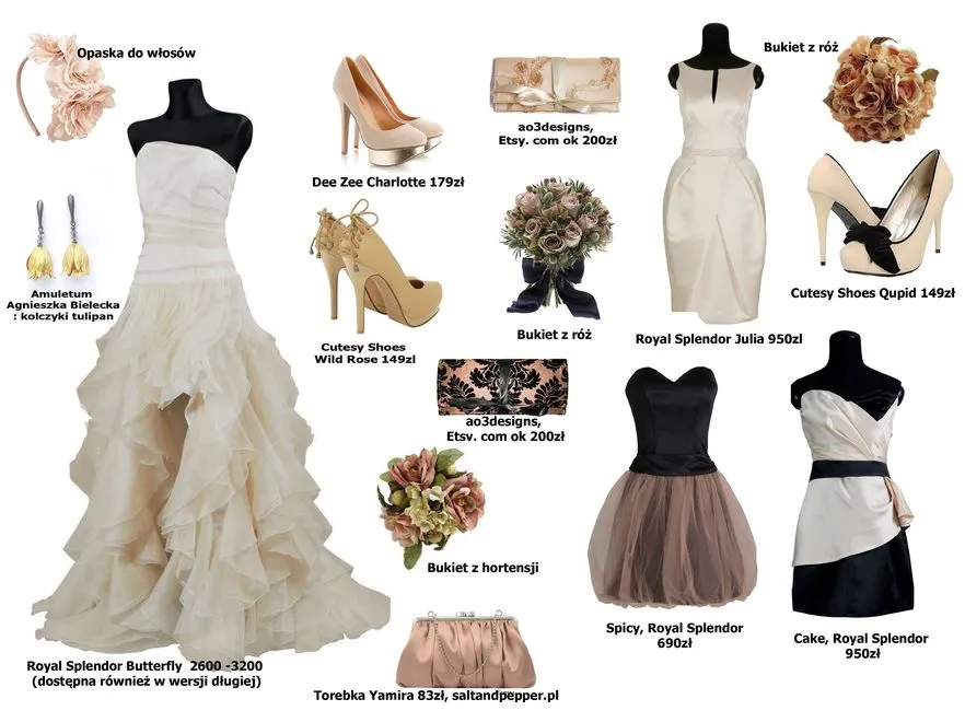 Stylizacje ślubne we wszystkich kolorach tęczy