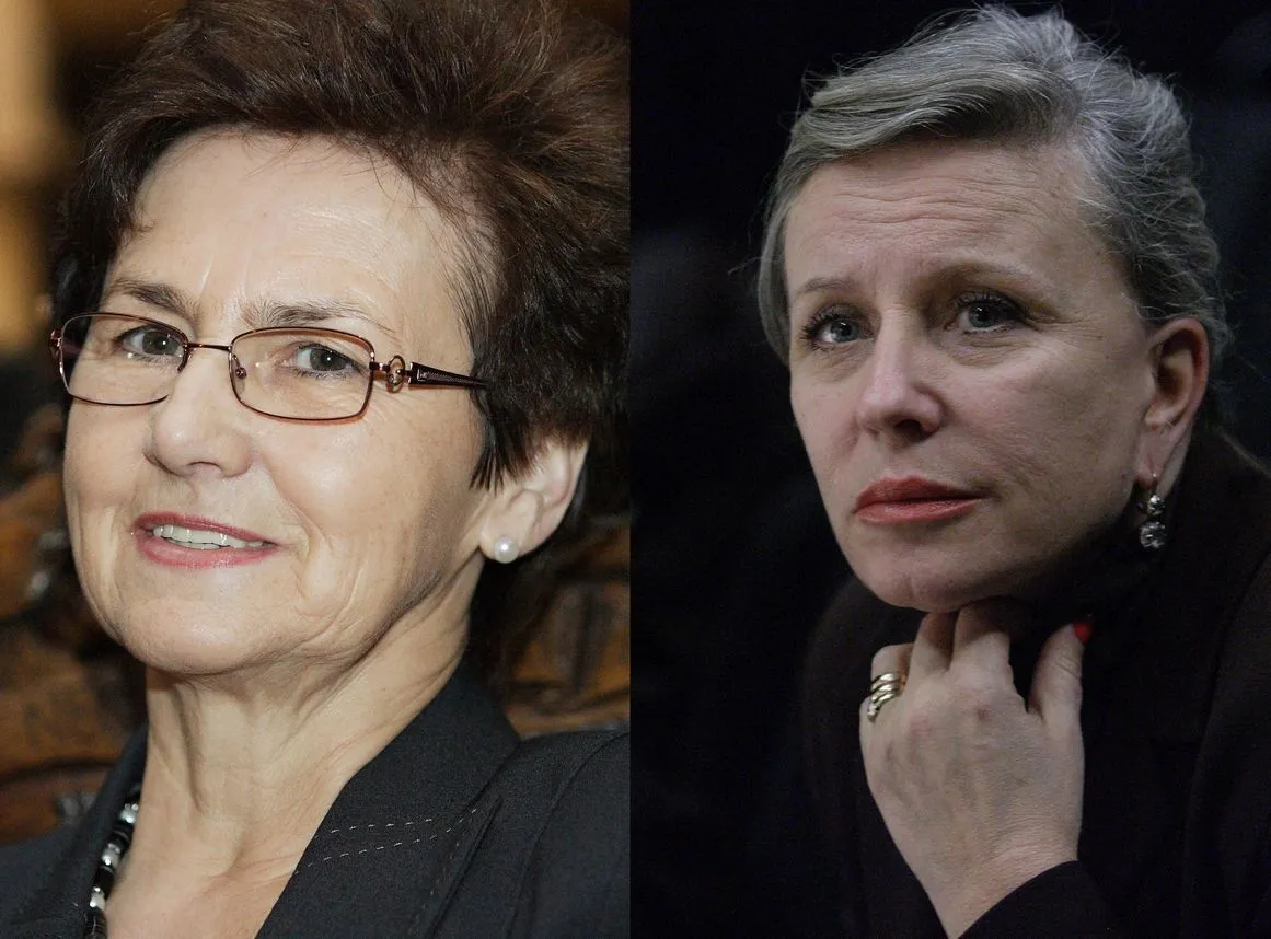 Danuta Wałęsa i Krystyna Janda