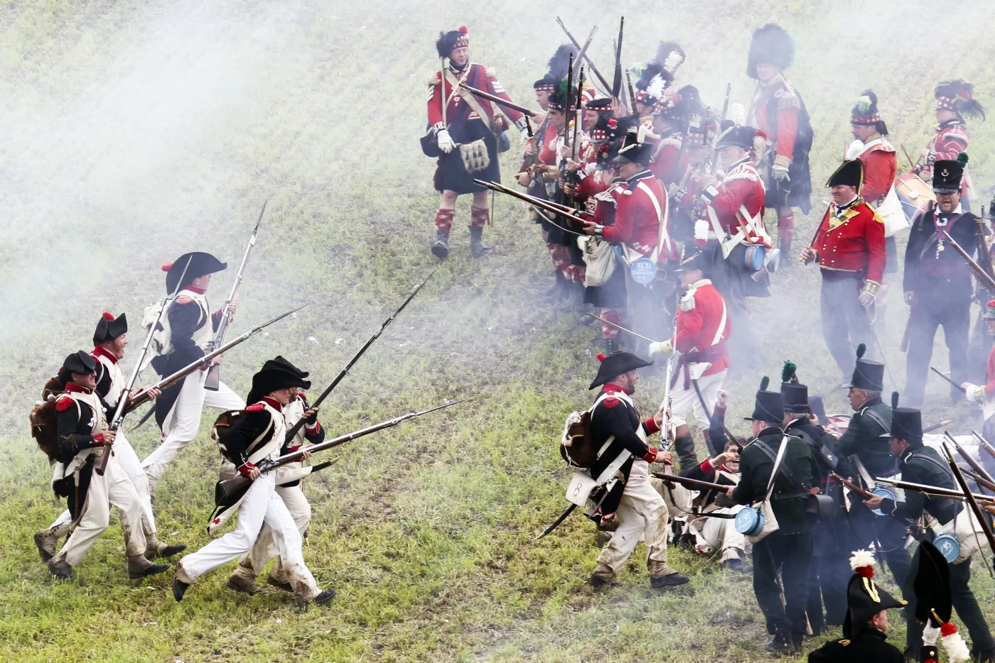 Walili, aż się kurzyło. Napoleon znów pokonany pod Waterloo