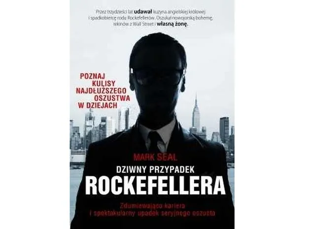 Okładka książki "Dziwny przypadek Rockefellera" 