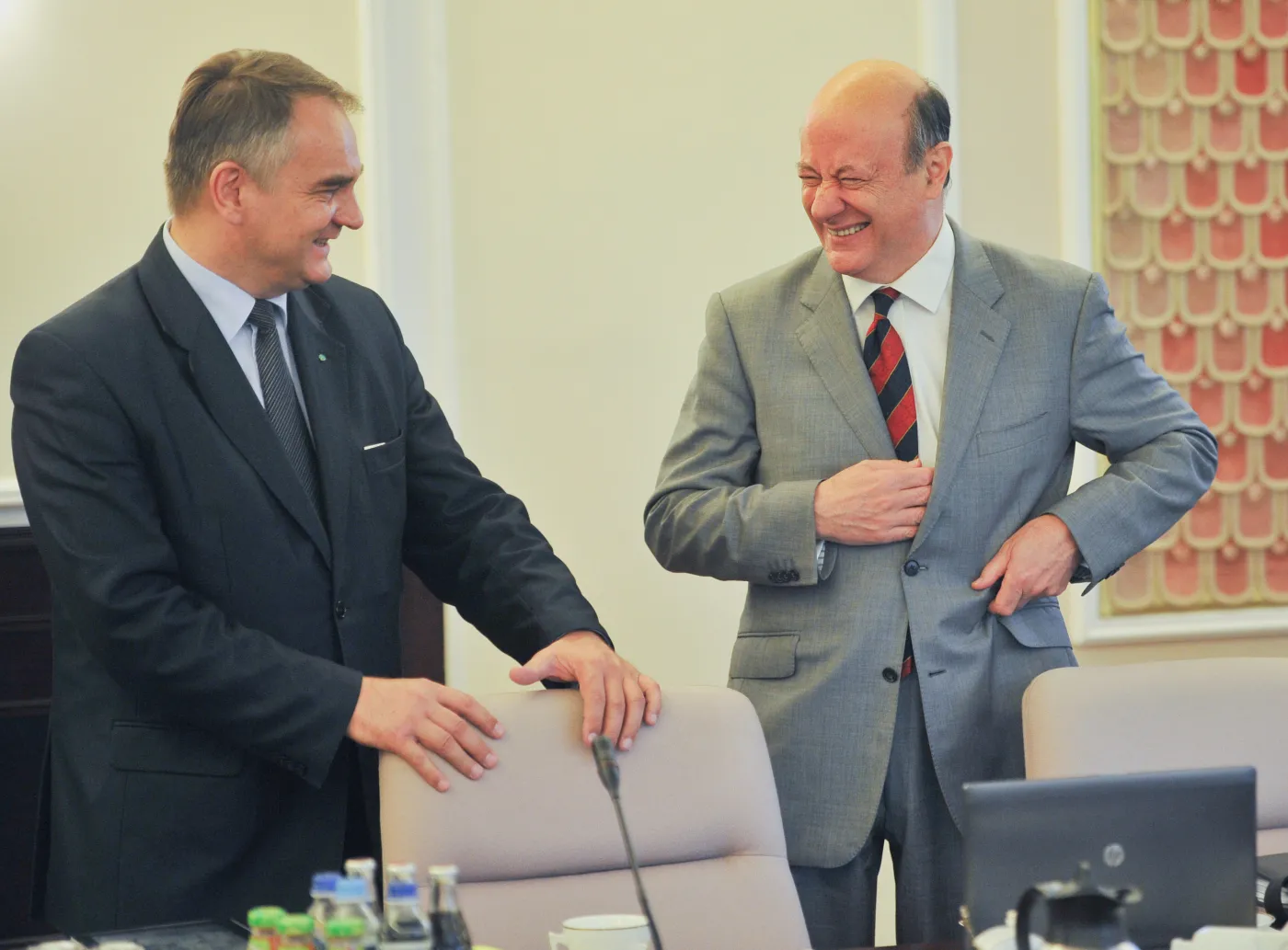 Waldemar Pawlak i Jacek Rostowski