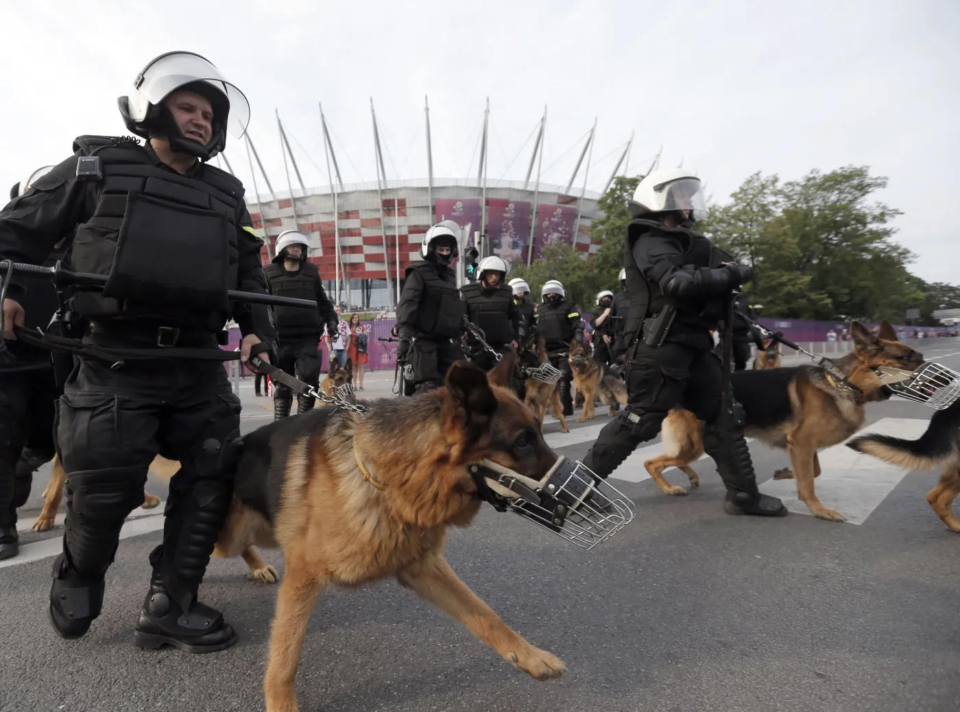 euro 2012 policja stadion narodowy