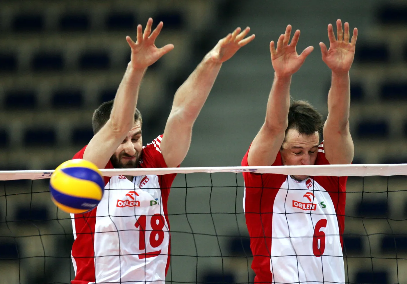 Marcin Możdzonek i Bartosz Kurek