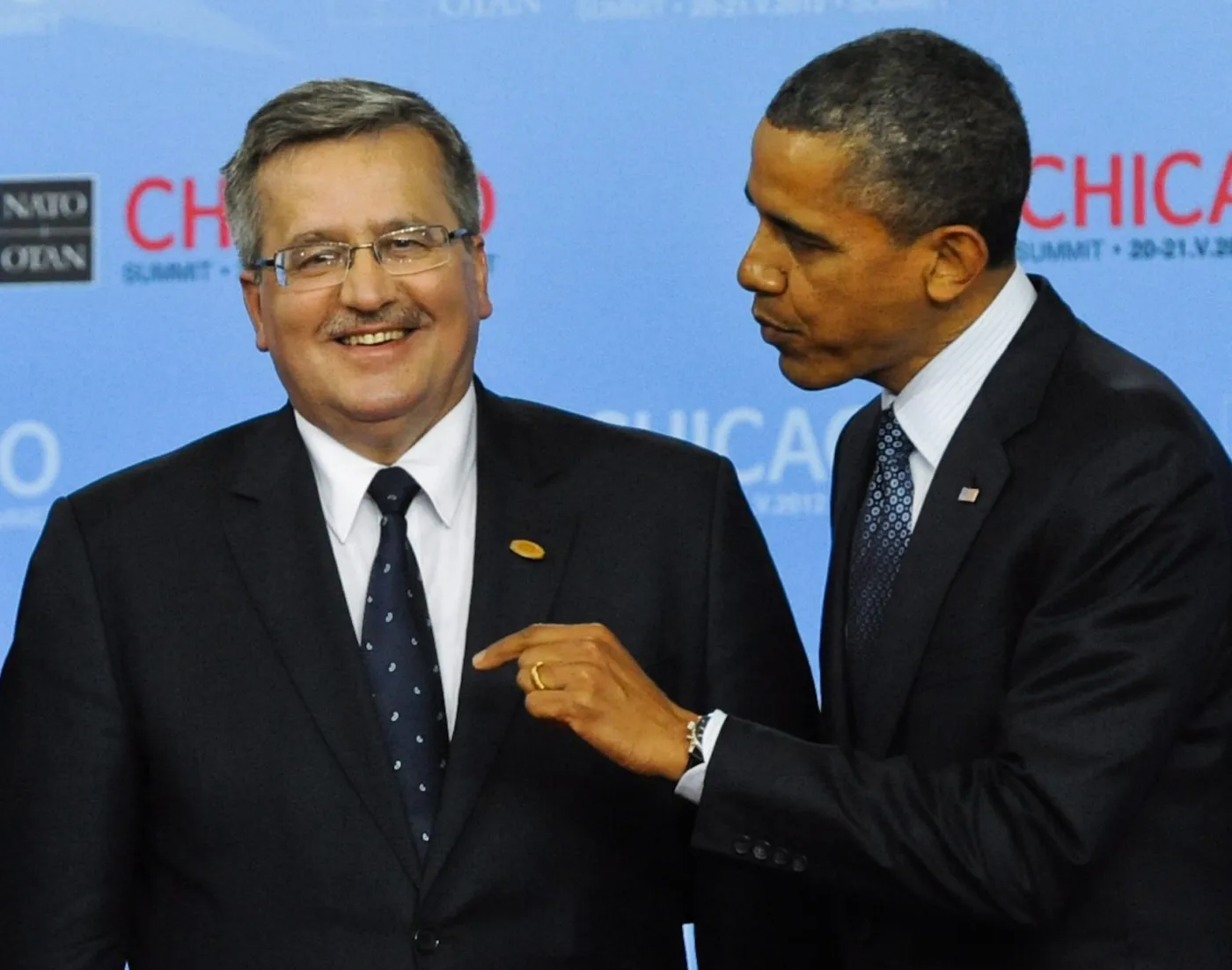 Bronisław Komorowski, Barack Obama