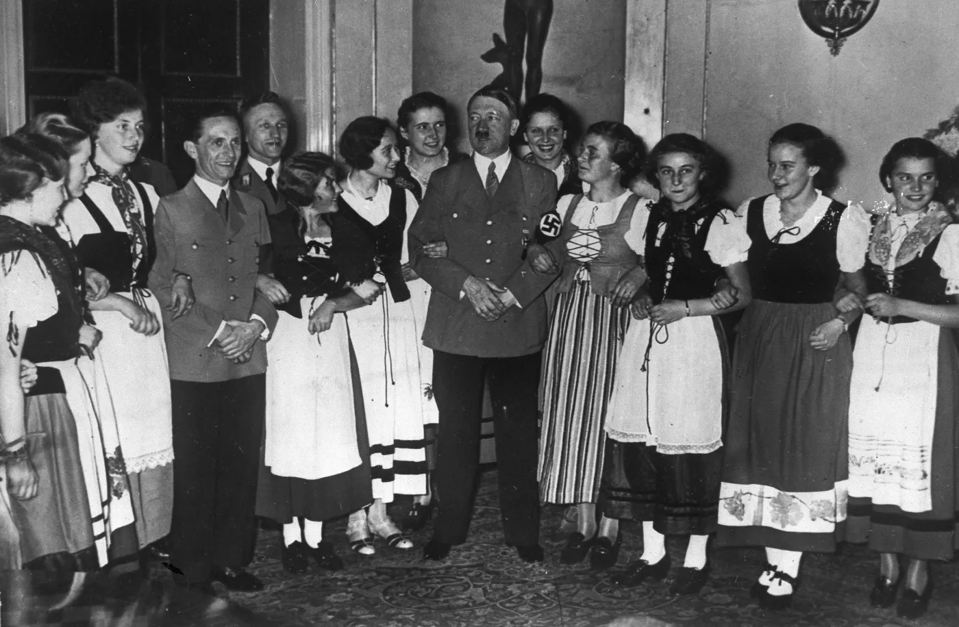 Joseph Goebbels i Adolf Hitler