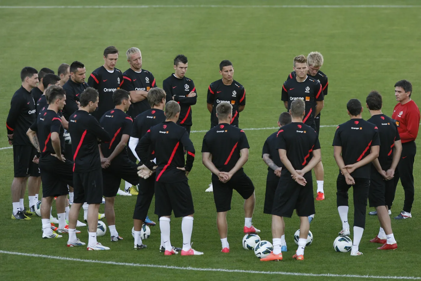 Waldemar Fornalik i jego kadrowicze