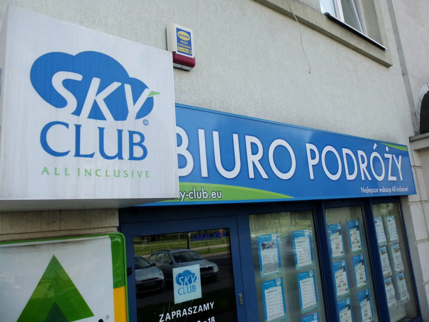 Oddział biura podróży Sky Club