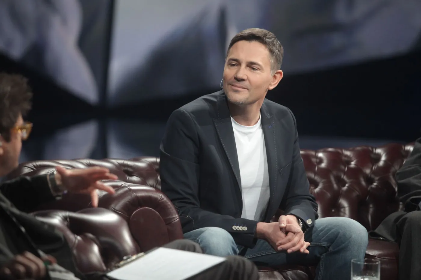 Krzysztof Ibisz lansuje się na kanapie Kuby Wojewódzkiego