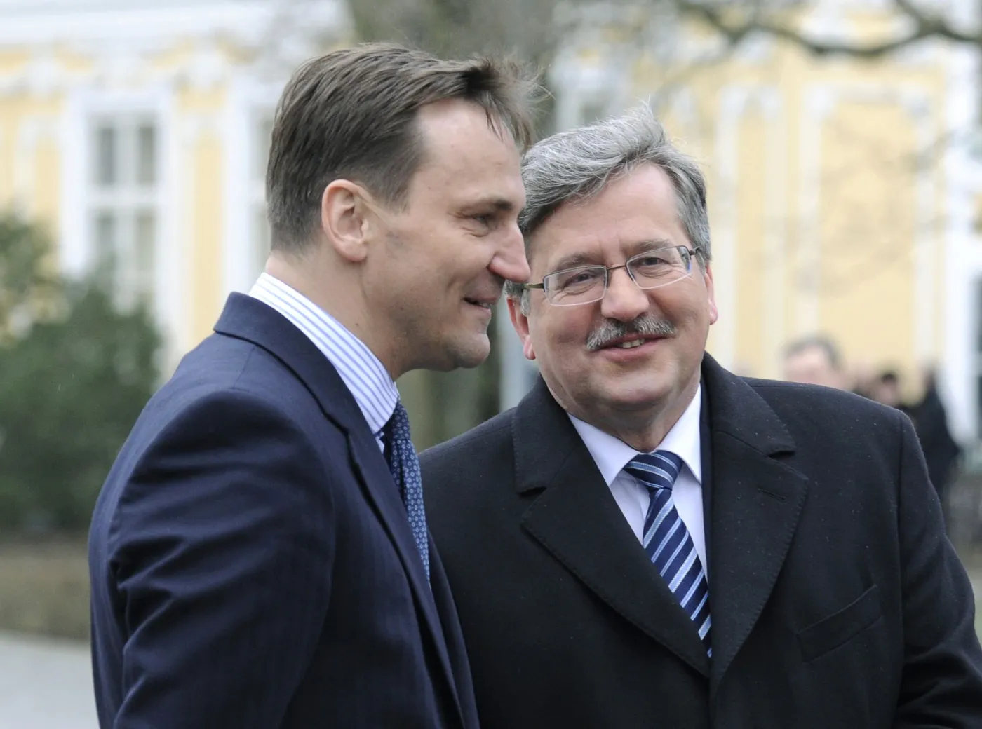 Radosław Sikorski Bronisław Komorowski