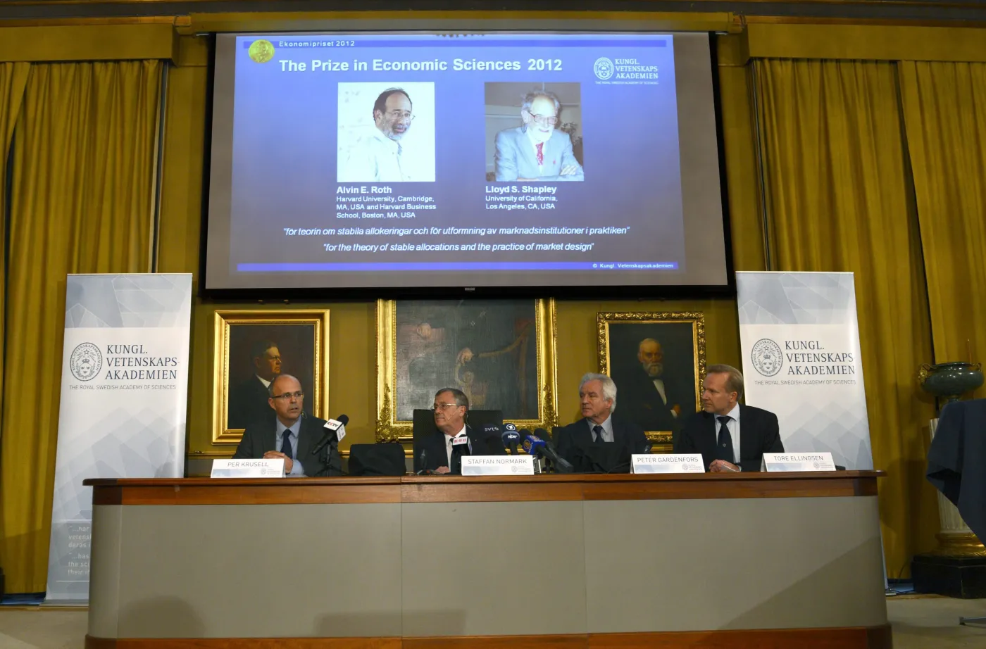 Ekonomiczny Nobel dla Rotha i Shapleya za metody dopasowywania