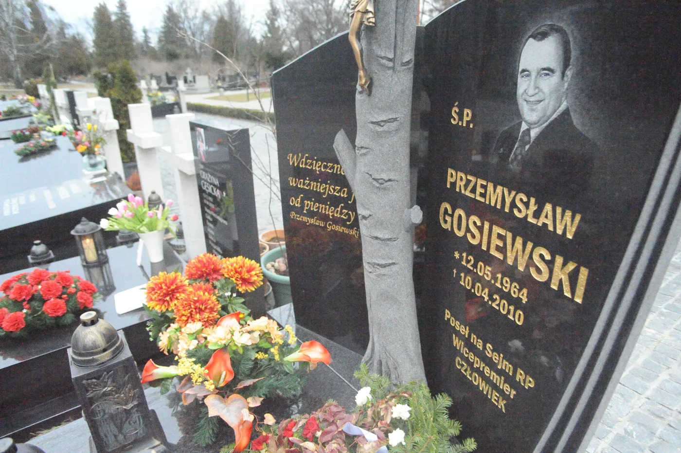 Grób Przemysława Gosiewskiego