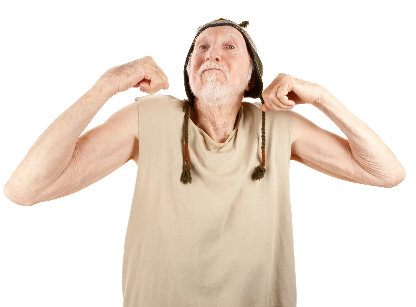 senior stary mężczyzna dziadek