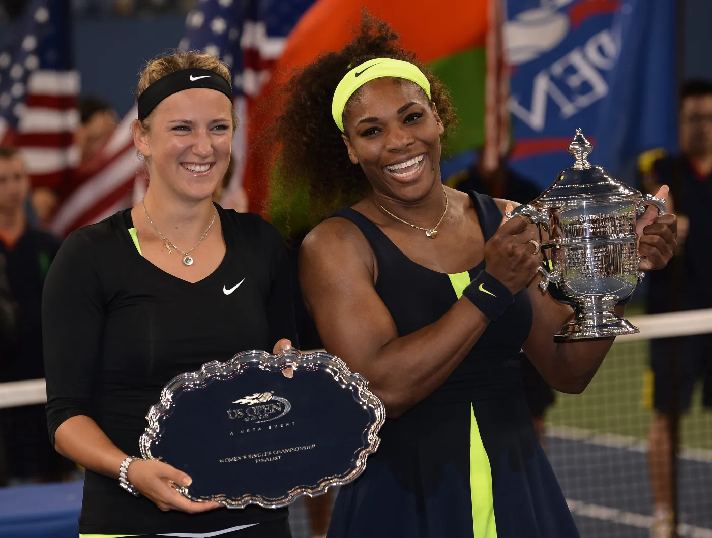 Wiktoria Azarenka i Serena Williams