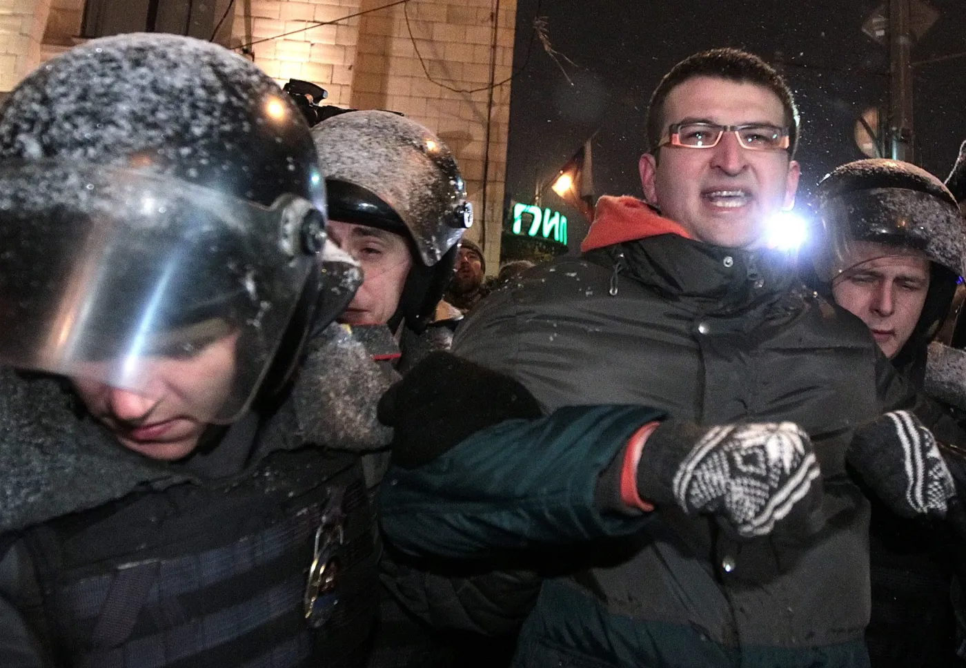 Zatrzymania rosyjskich opozycjonistów