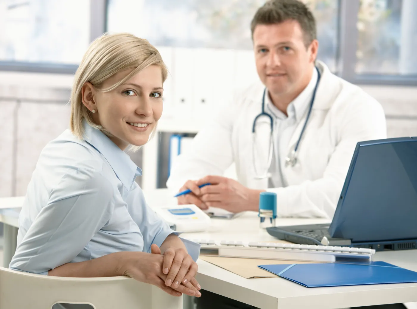 wizyta u lekarza pacjent doktor