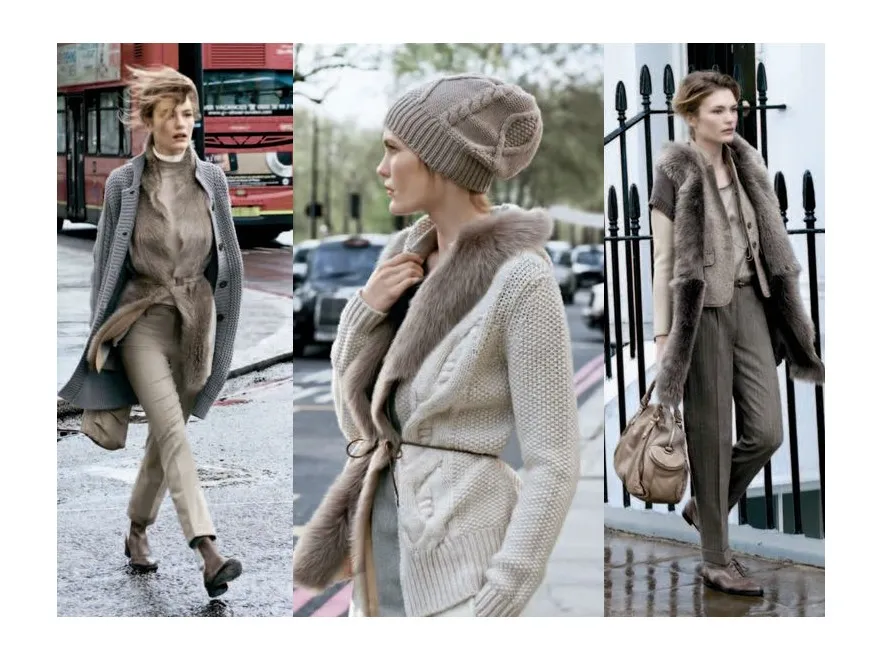 Opatulenie zimowe bardzo stylowe. Kolekcja Fabiana Filippi