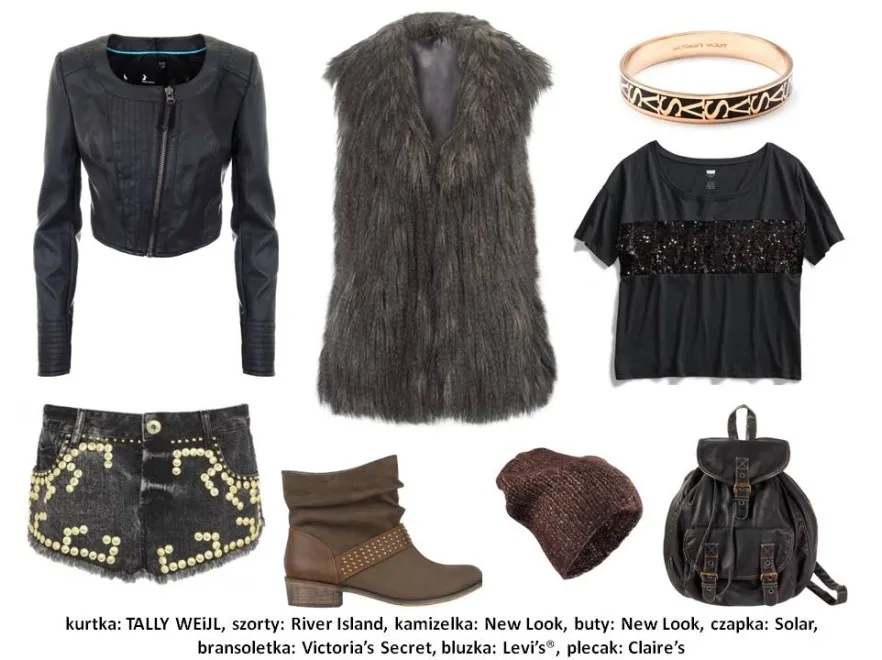 Modne stylizację "na cebulkę"