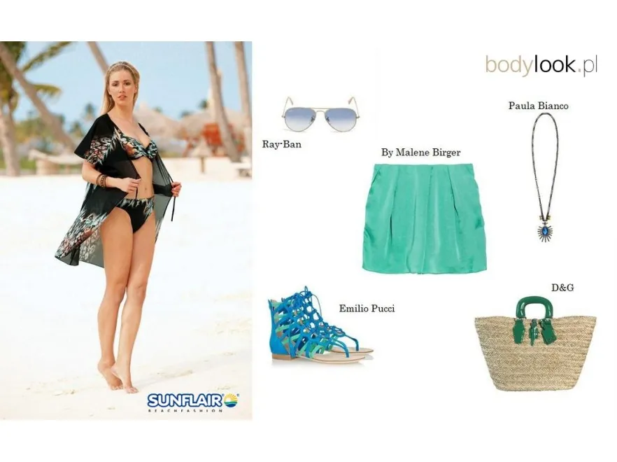Modne stylizacje na urlop w tropikach