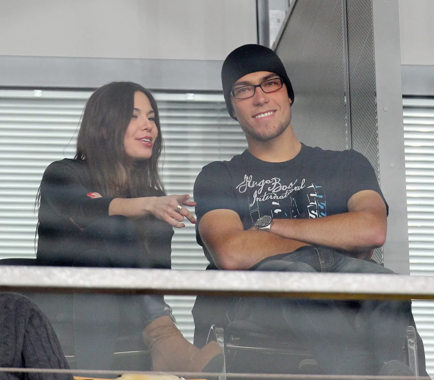 Jerzy Janowicz i jego dziewczyna