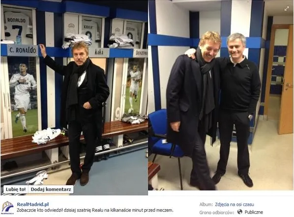 Zbigniew Boniek i Jose Mourinho