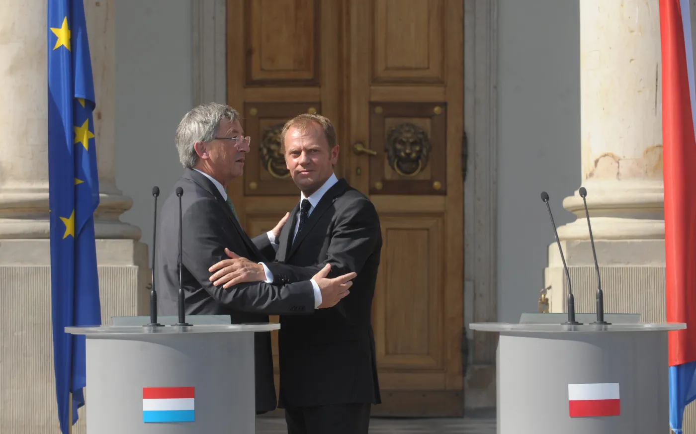 Jean Claude Juncker i Donald Tusk