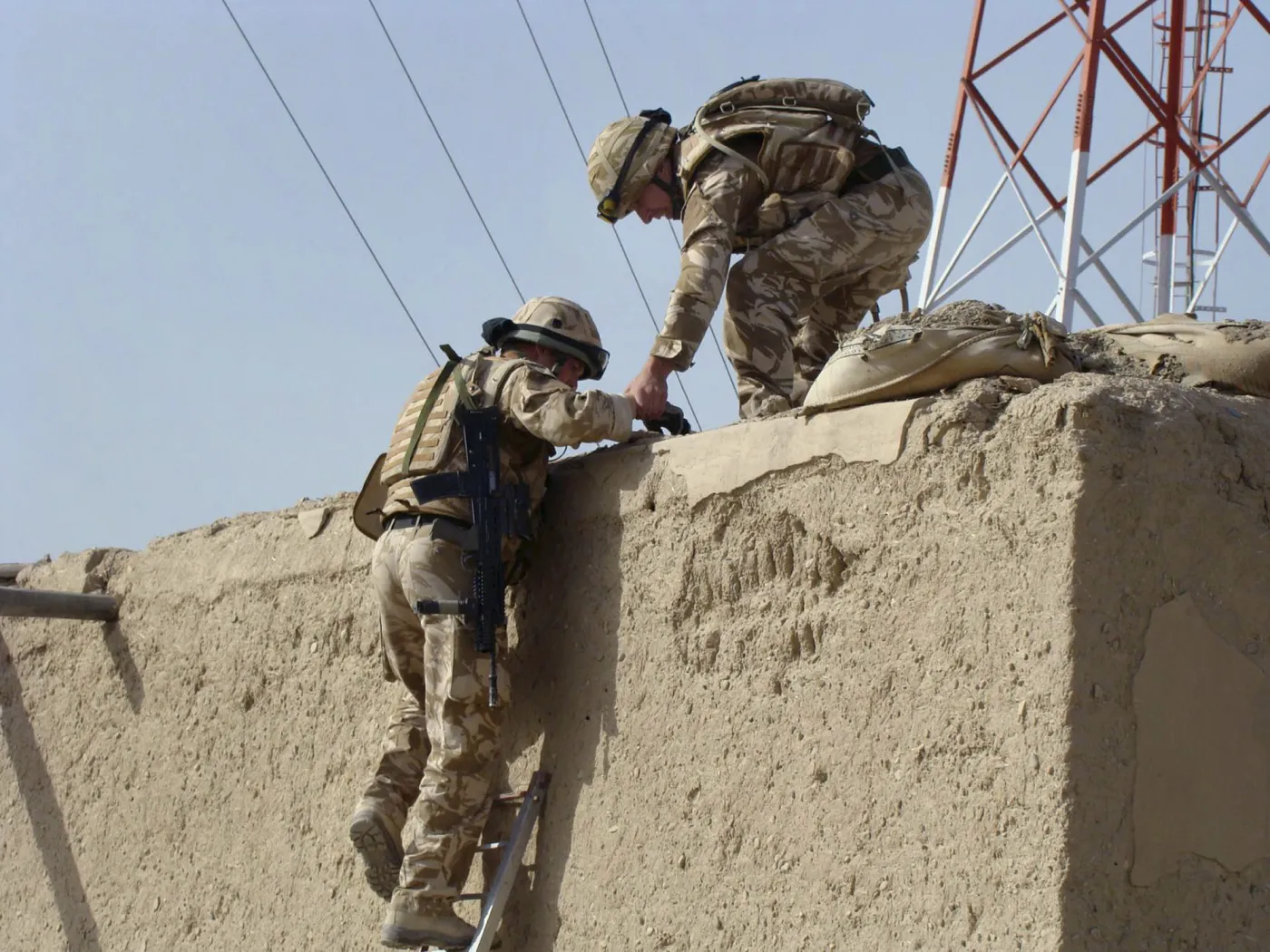 Brytyjscy żolnierze w Afganistanie