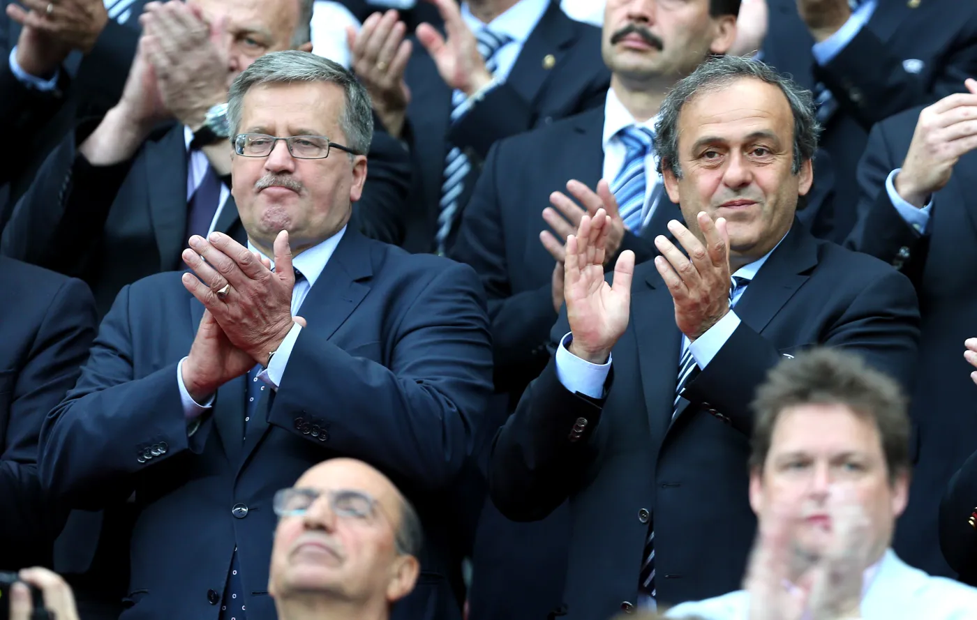 Bronisław Komorowski, Michel Platini