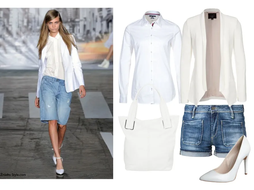 Stylizacja inspirowana kolekcją Donny Karan wiosna/lato 2013