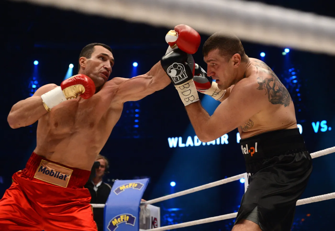 Władimir Kliczko i Mariusz Wach